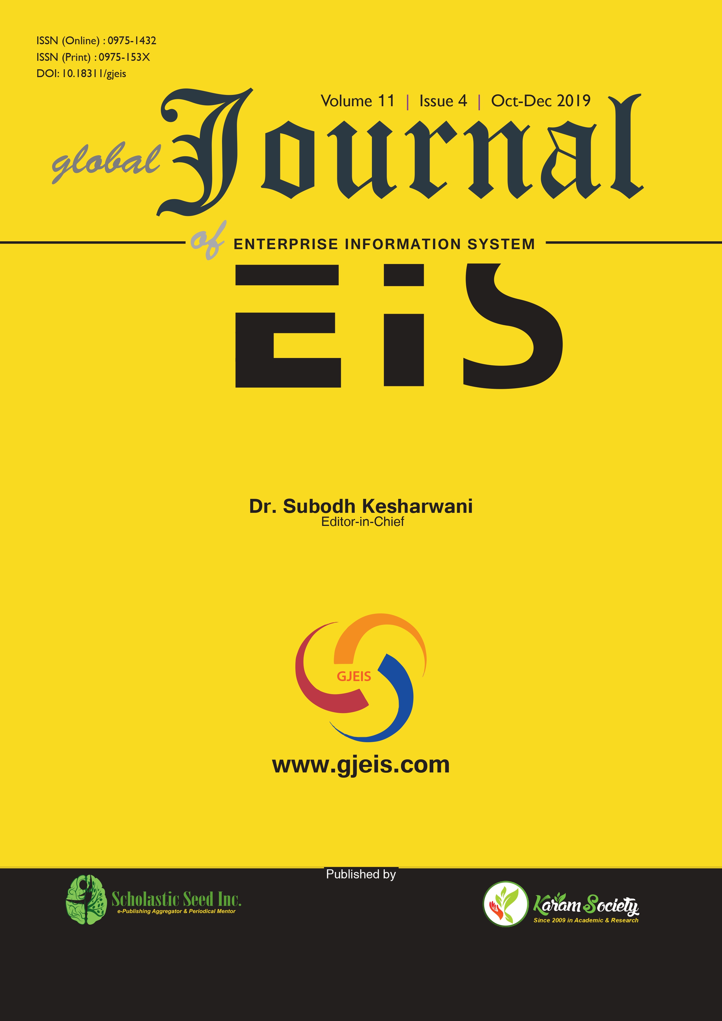 					View Vol. 11 No. 4 (2019): Volume 11 | Issue 4 | Oct-Dec 2019
				