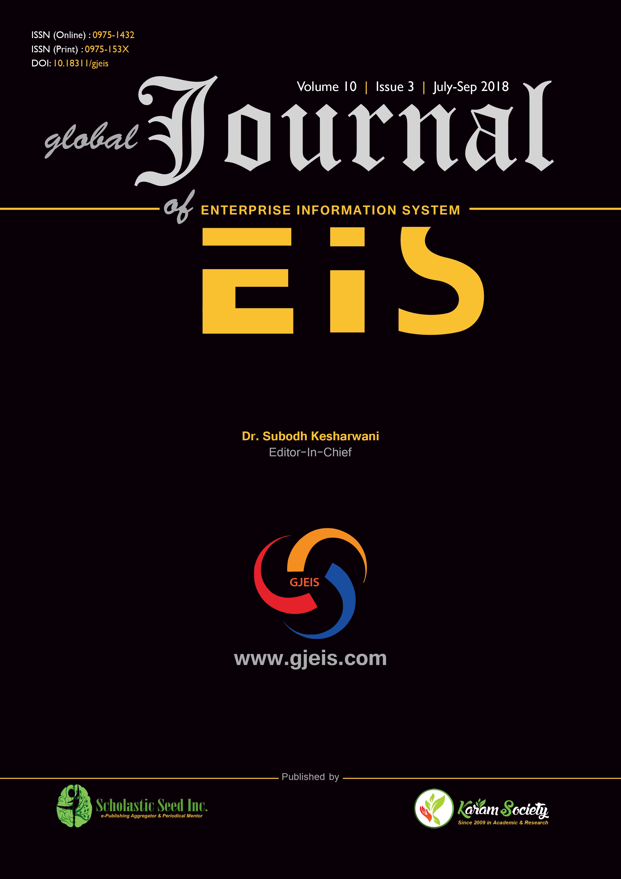 					View Vol. 10 No. 3 (2018): Volume 10 | Issue 3 | Jul-Sept 2018
				