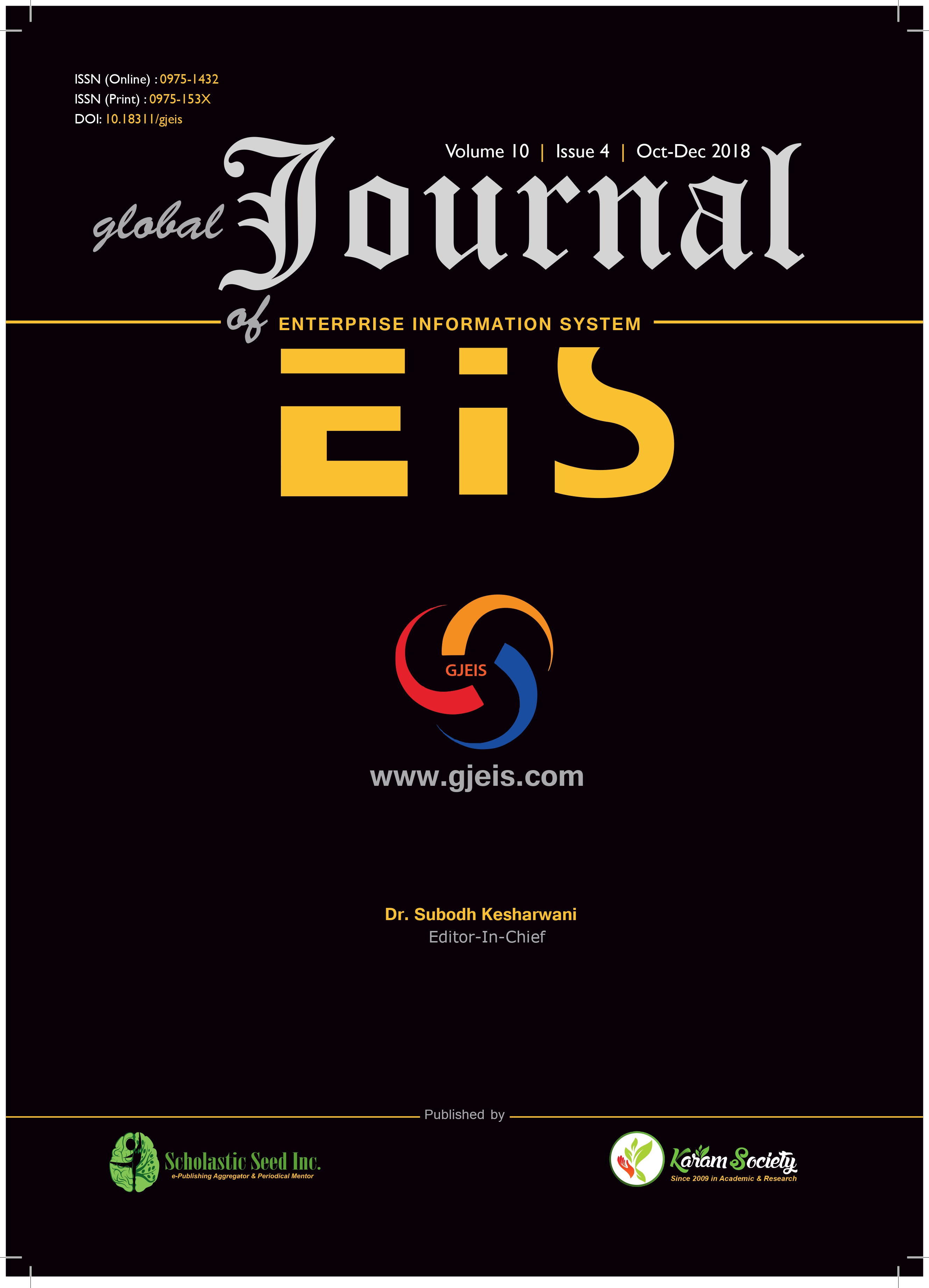 					View Vol. 10 No. 4 (2018): Volume 10 | Issue 4 | Oct-Dec 2018
				